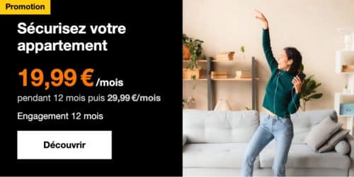 Tarif maison protégée Orange pour un appartement
