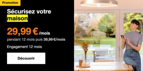 Tarif maison protégée Orange pour une maison